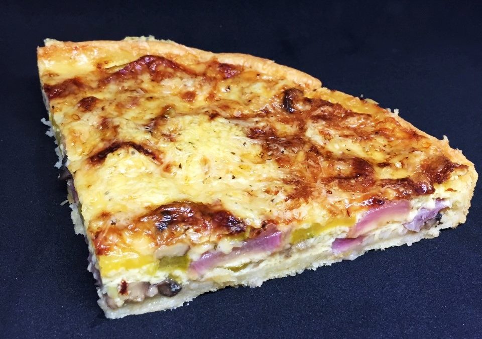 Quiche pikant und fleischlos