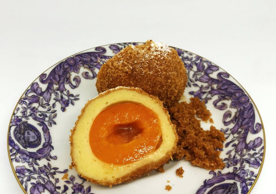 Marillenknödel mit Topfen-Rahmteig
