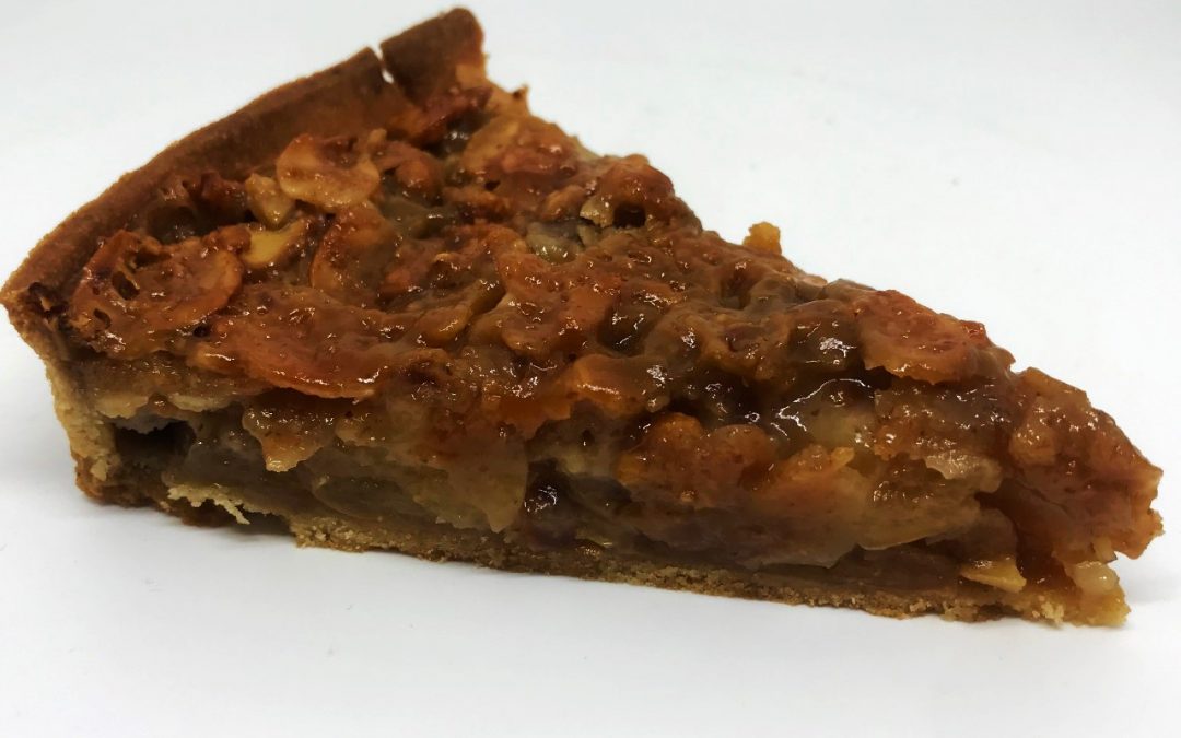Apfeltarte in Mandelkruste