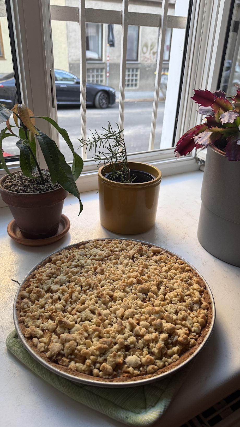 Apfel Salzkaramell Tarte Vegan Rezept Chief of Sugar