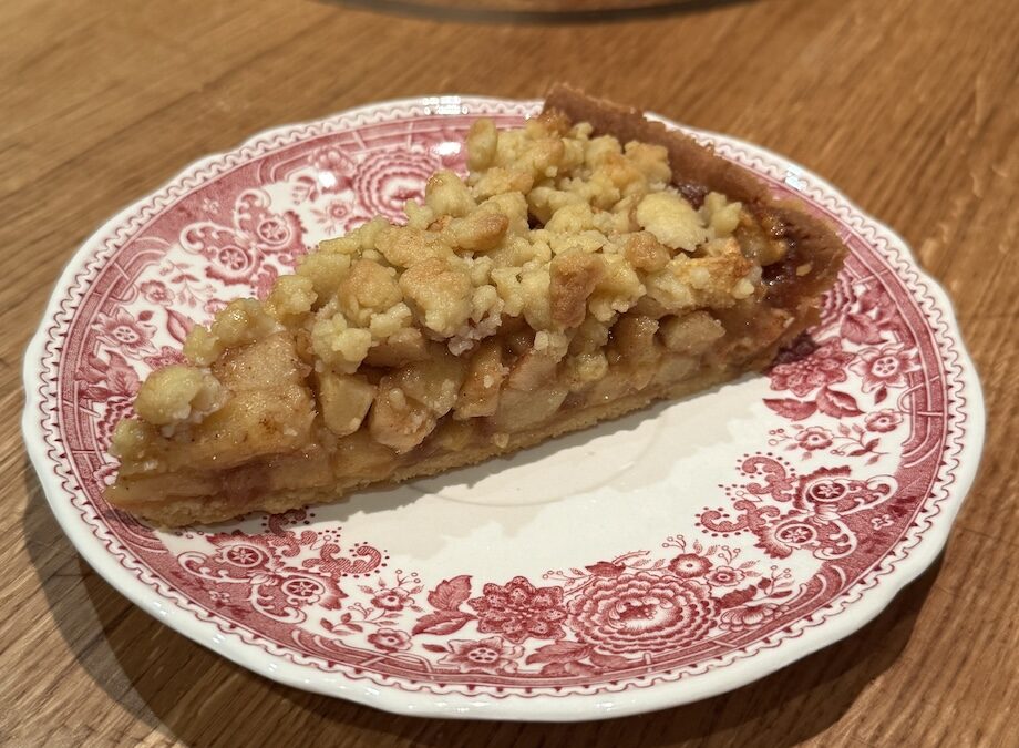 Apfel-Salzkaramell Tarte vegan